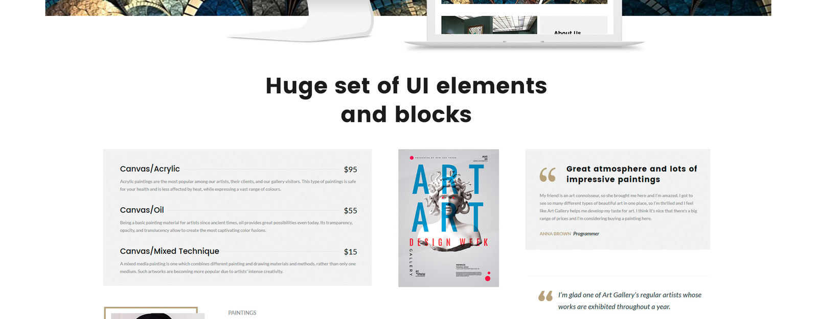 Art Gallery Multipage HTML5 Website Template