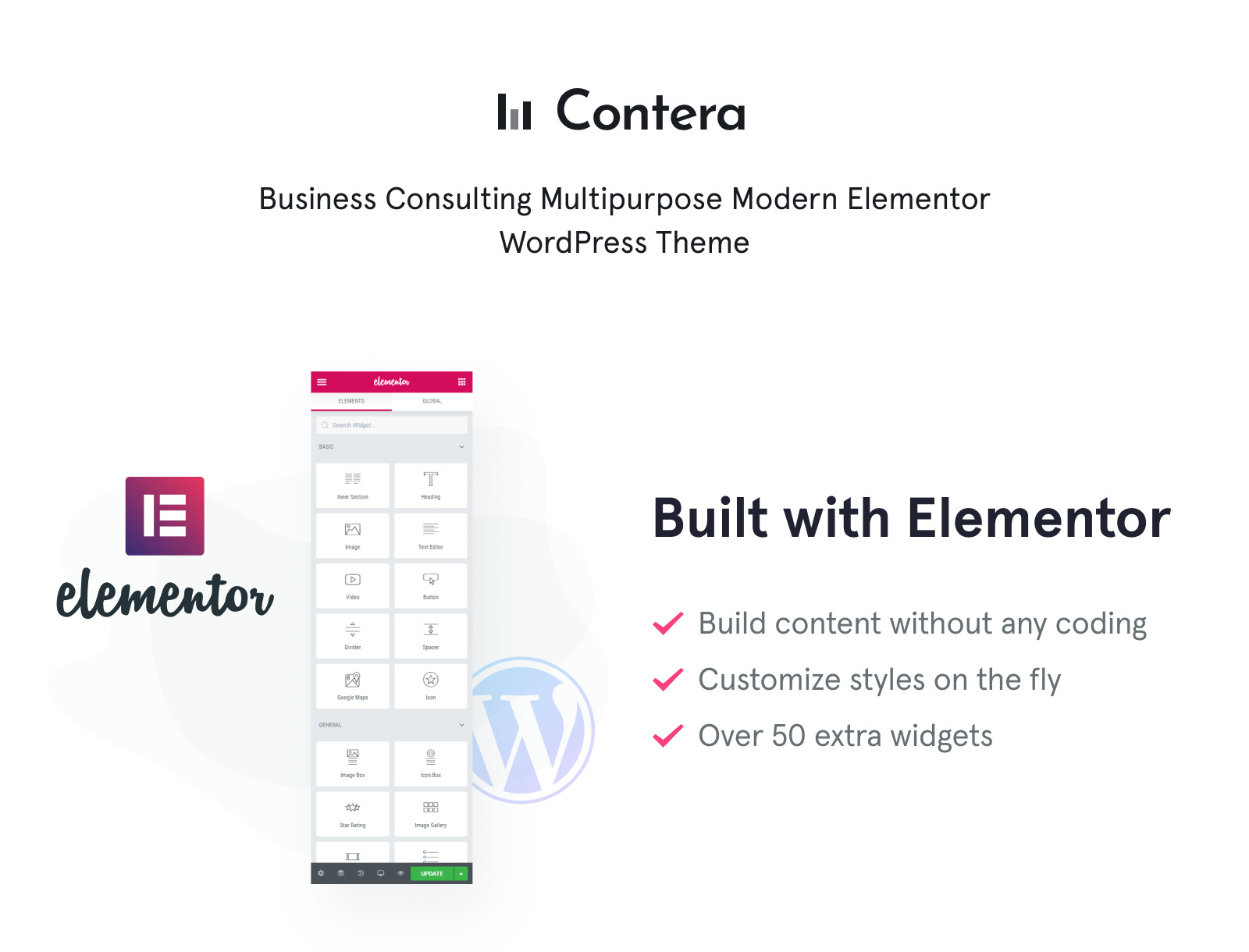 Contera - Financial Advisor & Business Consulting WordPress Theme