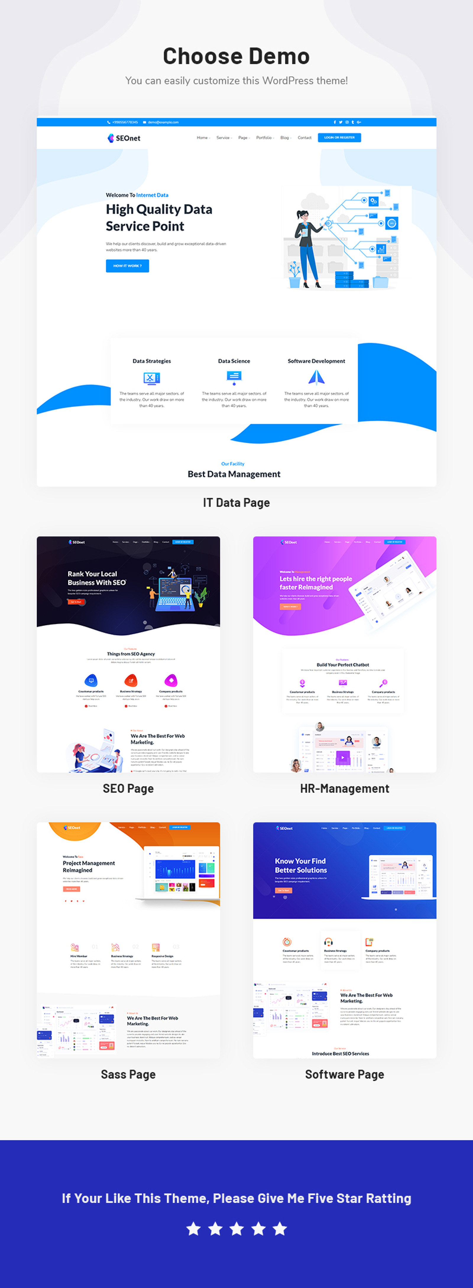 Seonet - SEO and Digital Marketing WordPress Theme