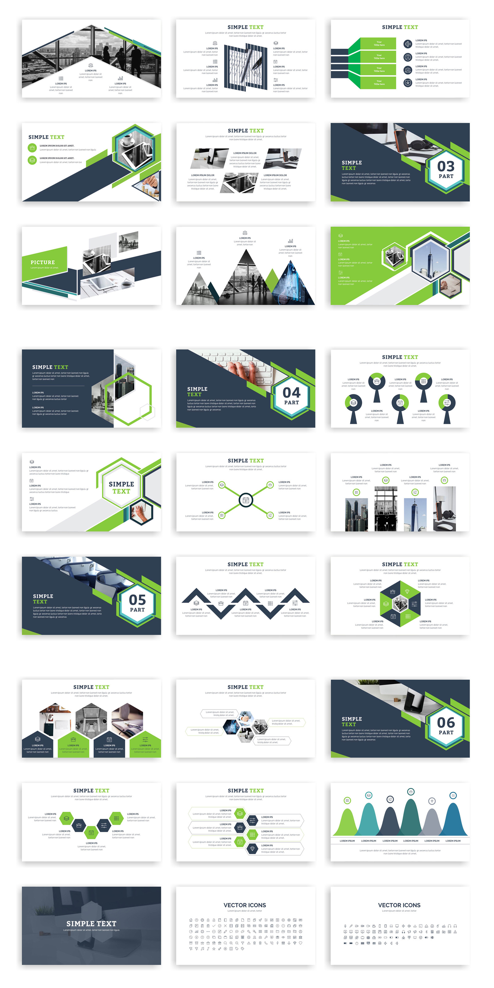 Innovative PowerPoint template #79432 - TemplateMonster