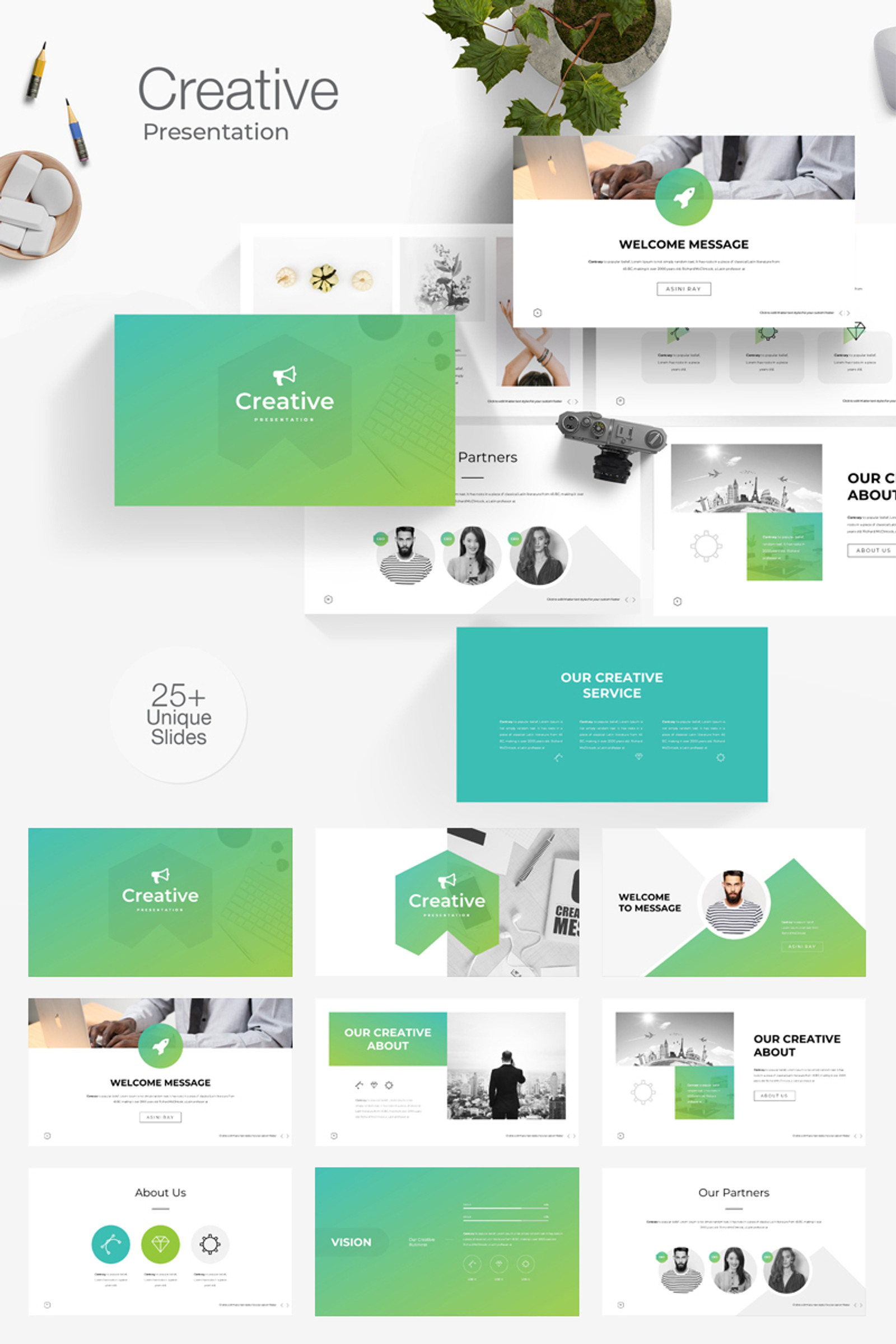 Entire Pack Presentation PowerPoint template