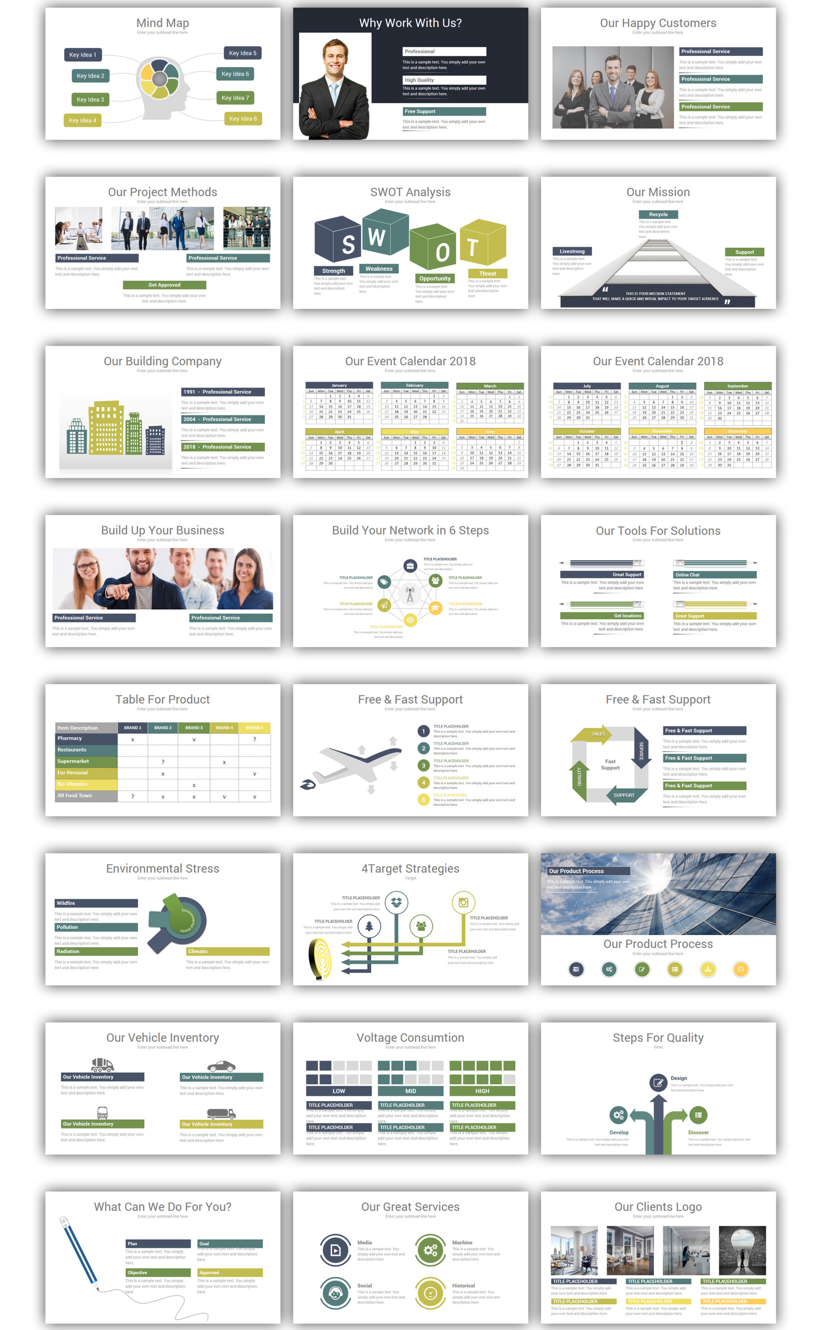 Pro - PowerPoint template #77025 - TemplateMonster