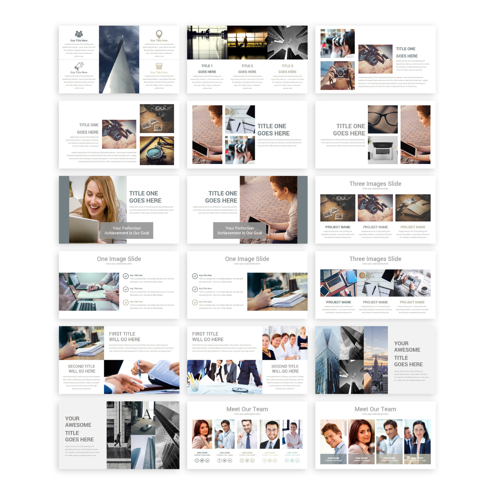 SlideSalad - Multi Business PowerPoint template
