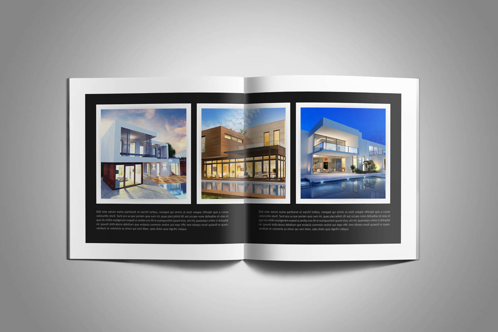 Architecture Catalog Brochure Corporate Identity Template