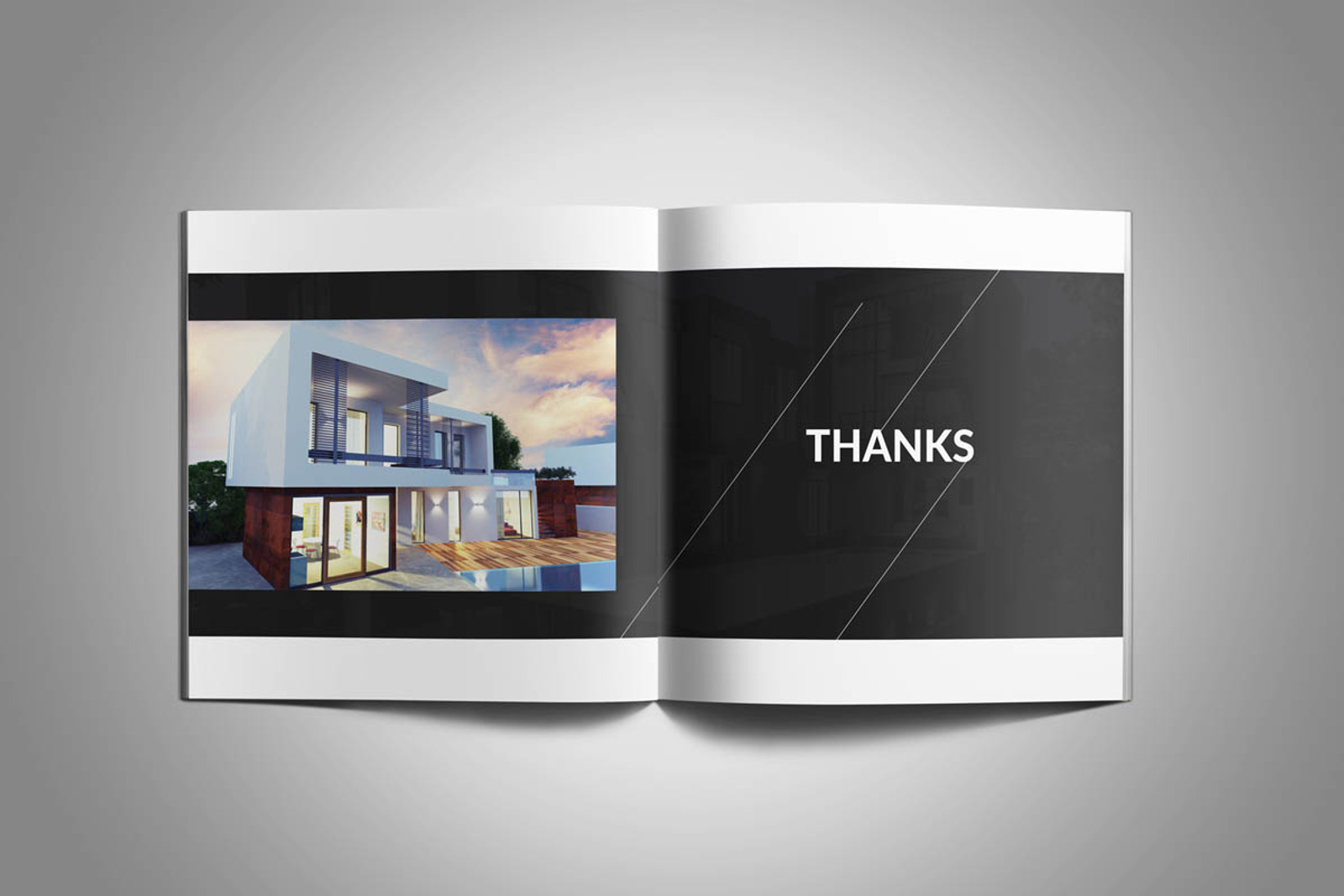 Architecture Catalog Brochure Corporate Identity Template