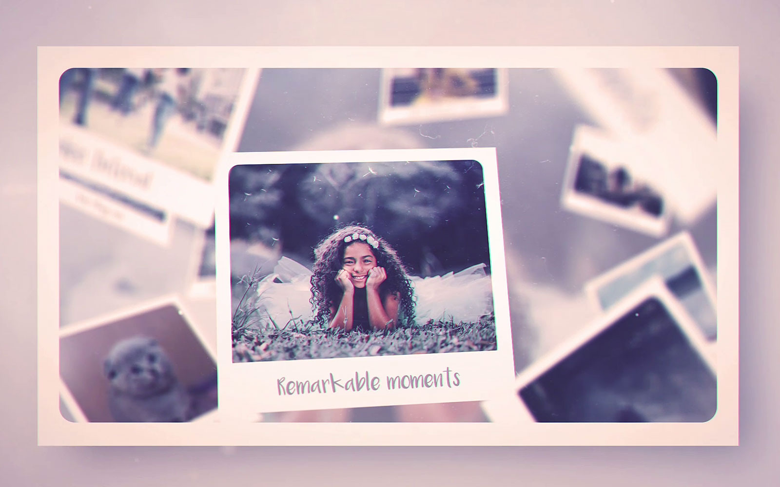 Memory Slideshow After Effects Template - TemplateMonster