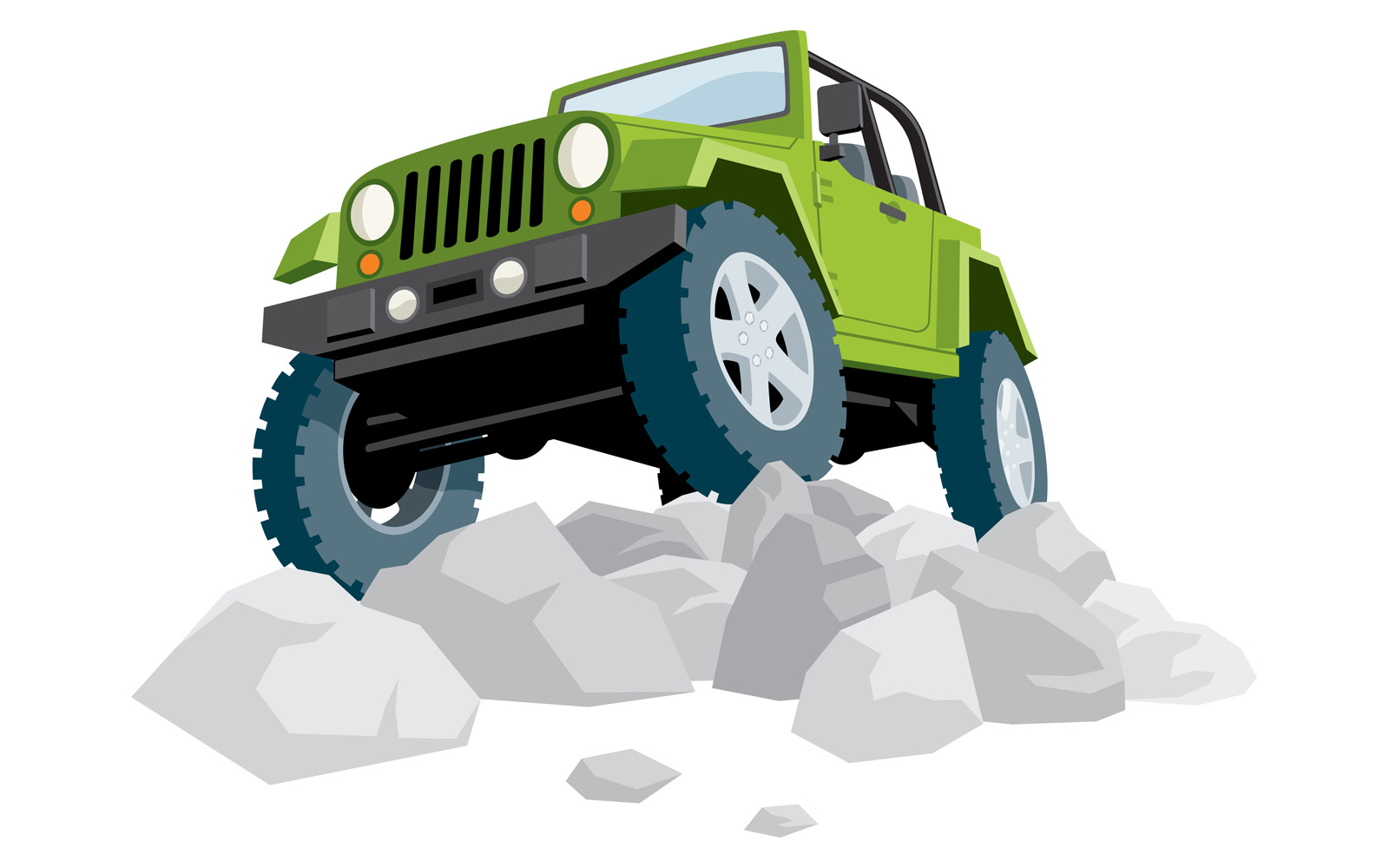 Off-Road - Illustration #148288 - TemplateMonster