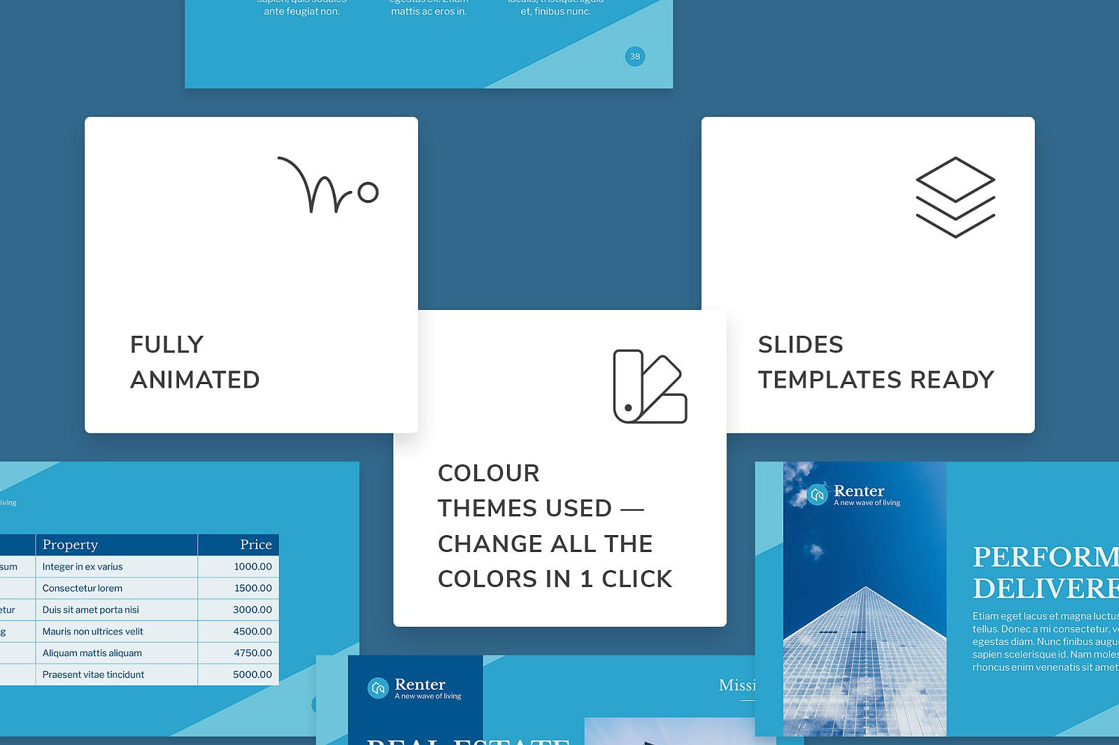 Vacation Rental Presentation PowerPoint template