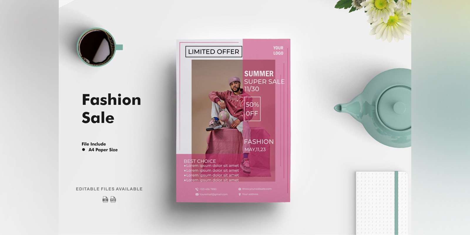 Fashion Sale Brochure Template 276782 TemplateMonster