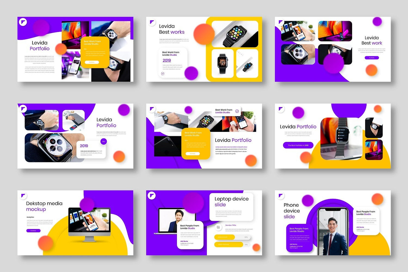 Lavida – Business PowerPoint Template - TemplateMonster