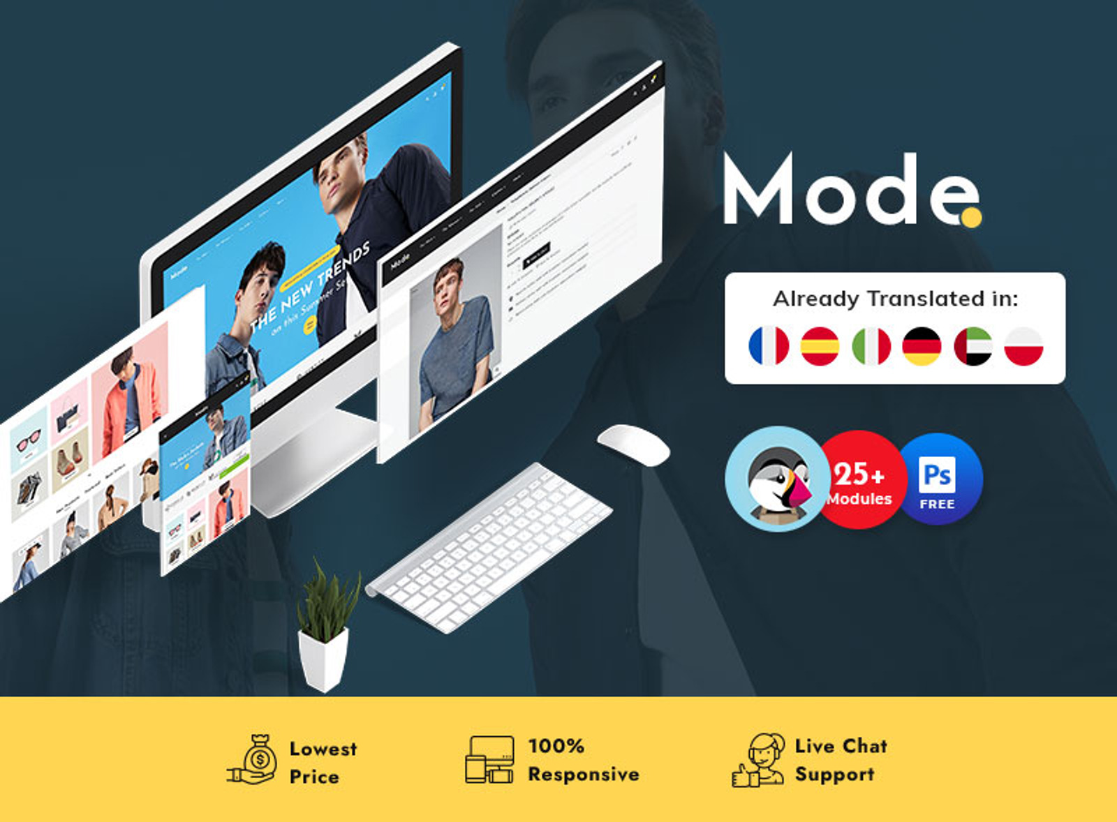 Mode Theme for Online Fashion Store