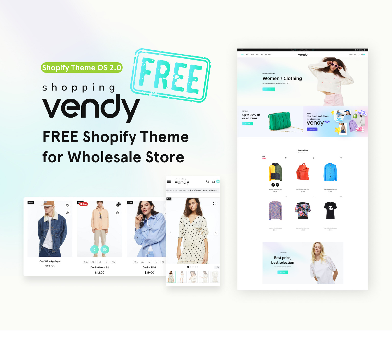 Store Theme Day Vendy Shopping Store Free Theme #330749 - TemplateMonster