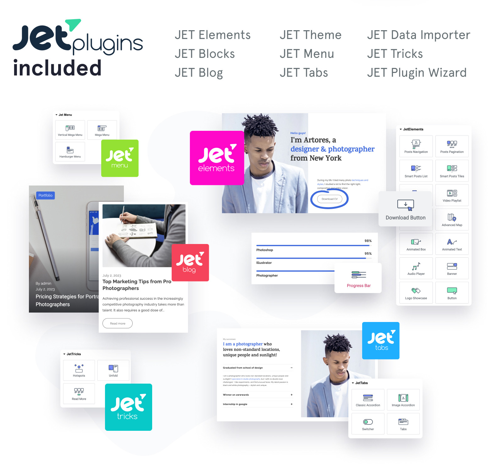 Artores - Personal Portfolio WordPress Elementor Theme for Creative ...