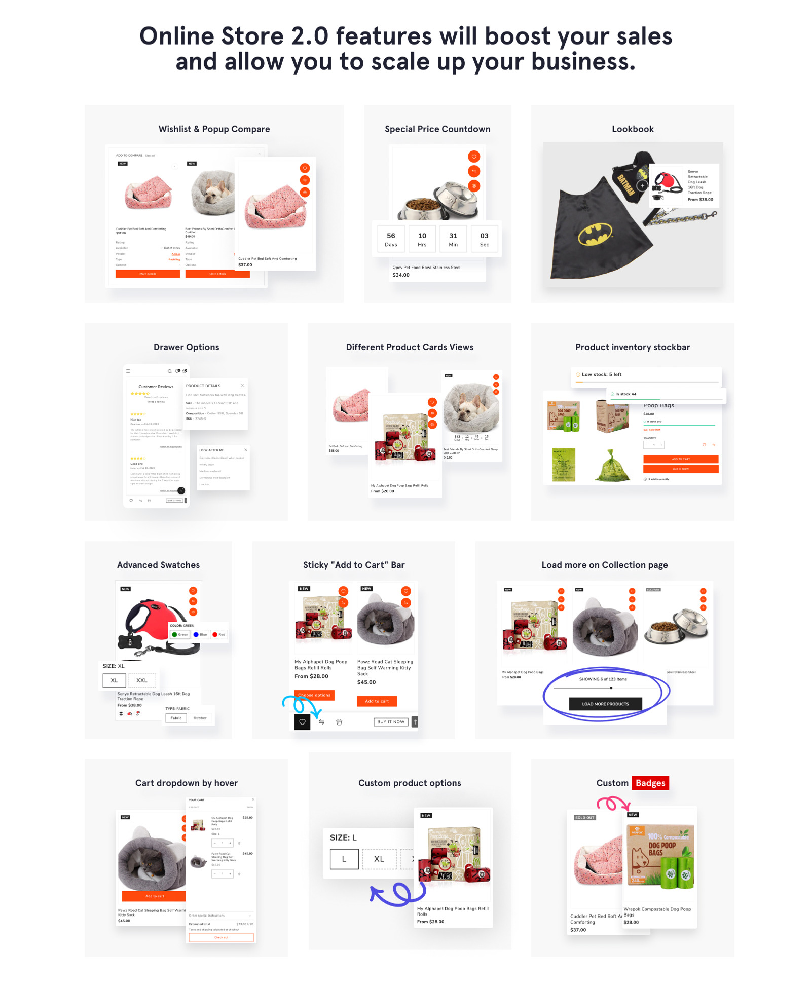 Animals and Pet Shop Responsive Online Store 2.0 Shopify Theme