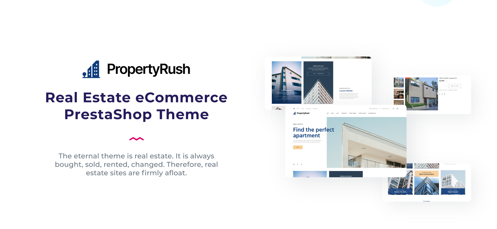 PropertyRush Real Estate Theme