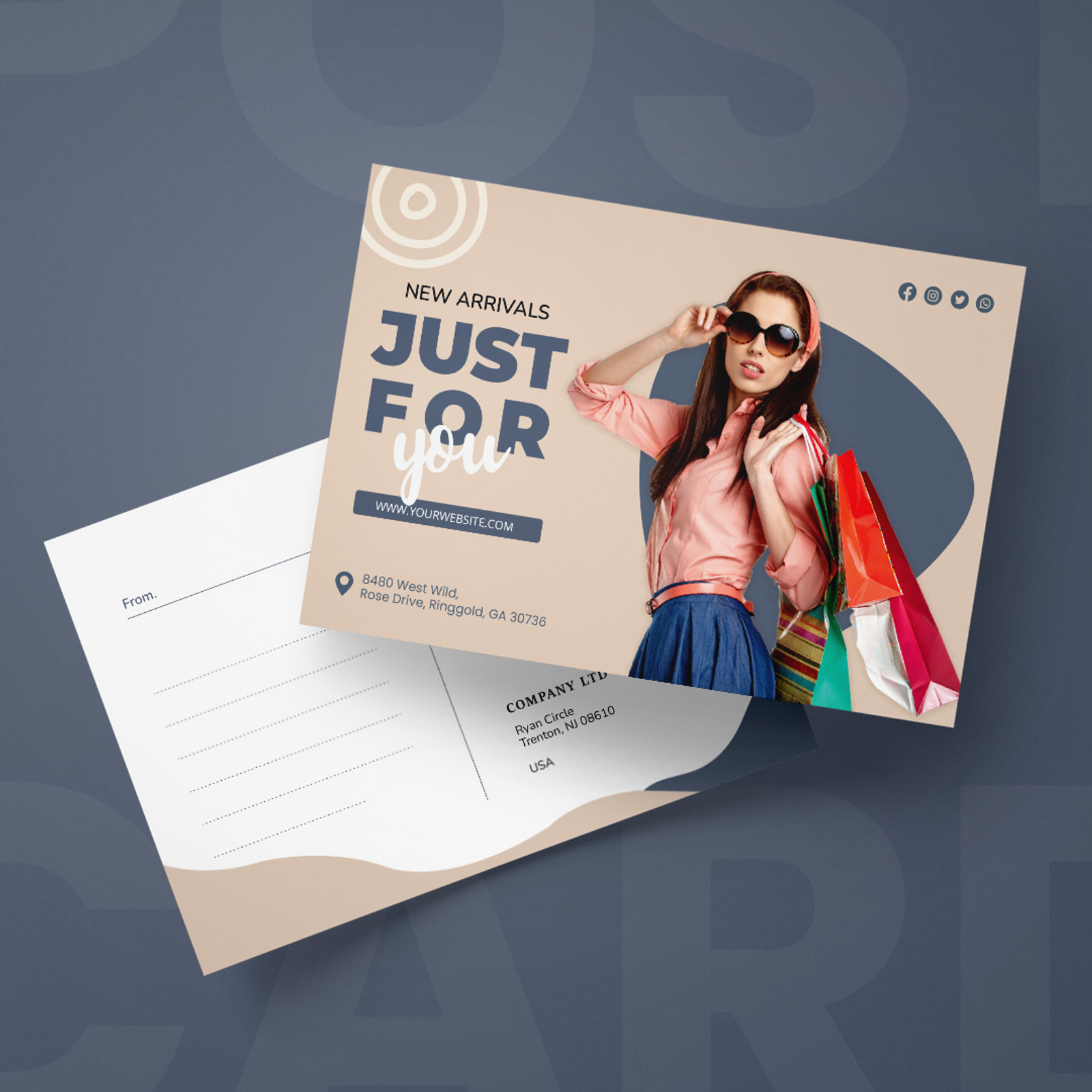 Sale And Offer Creative Post Card 181737 TemplateMonster