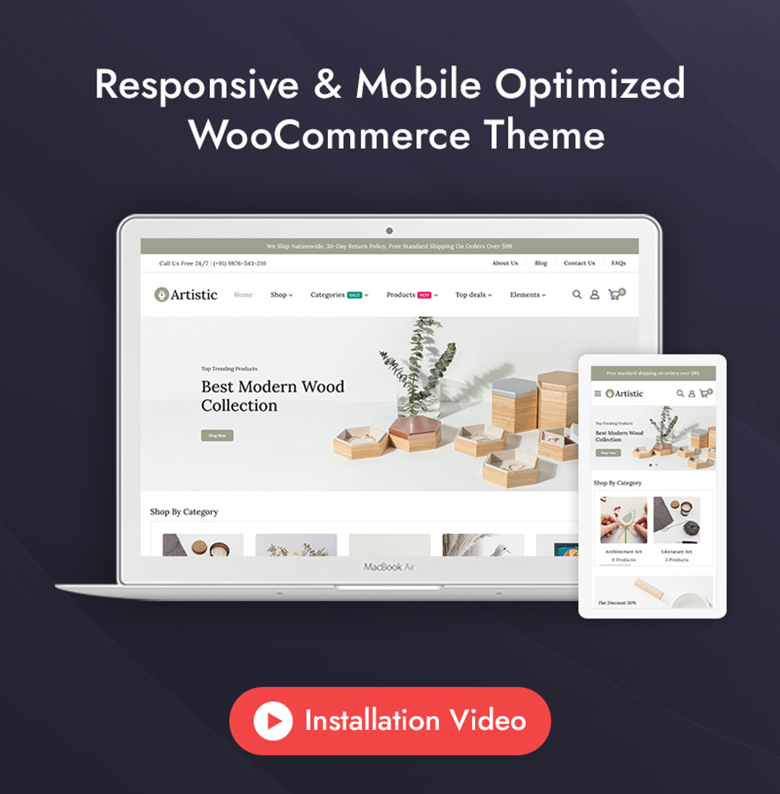 Artistic Art and Craft Store Responsive Theme