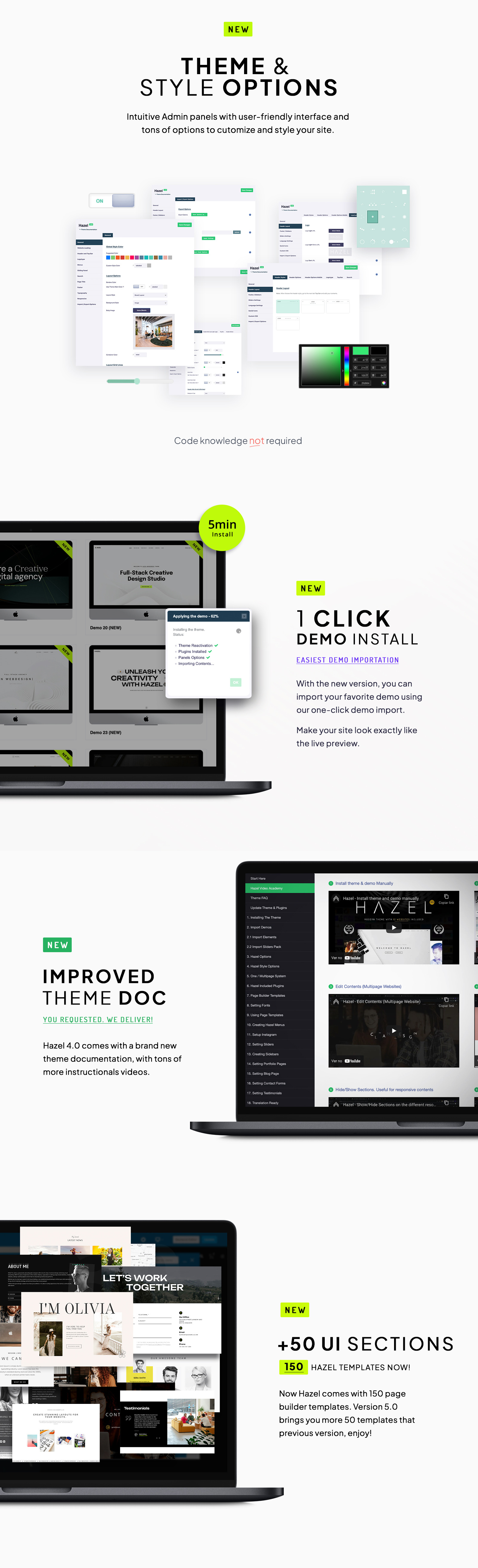 Hazel - Clean Minimalist Multi-Purpose WordPress Theme