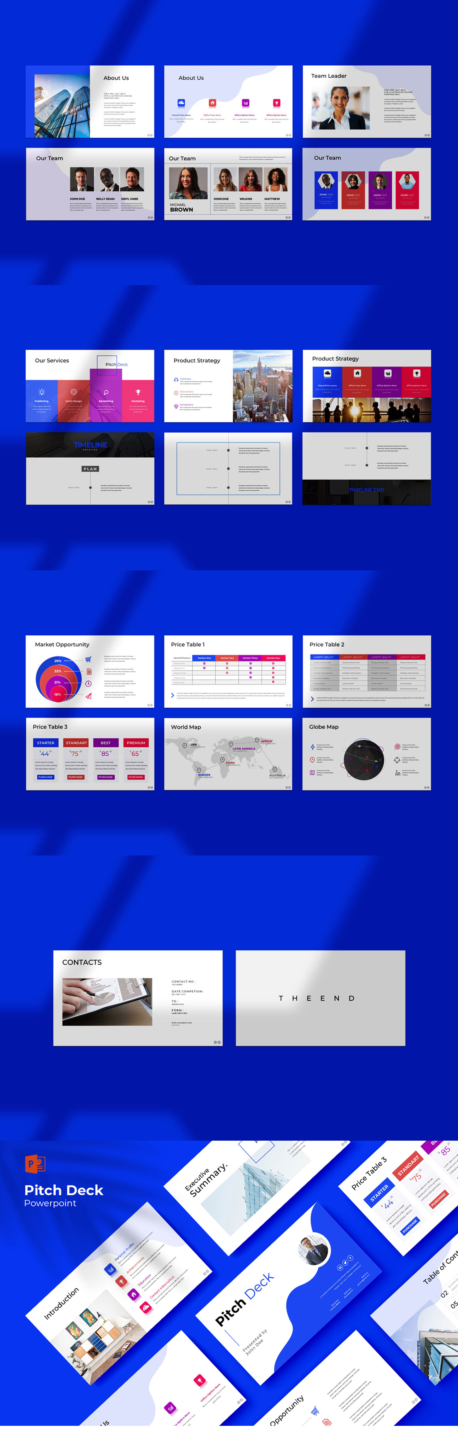Pitch Deck PowerPoint Template'_ #352908 - TemplateMonster