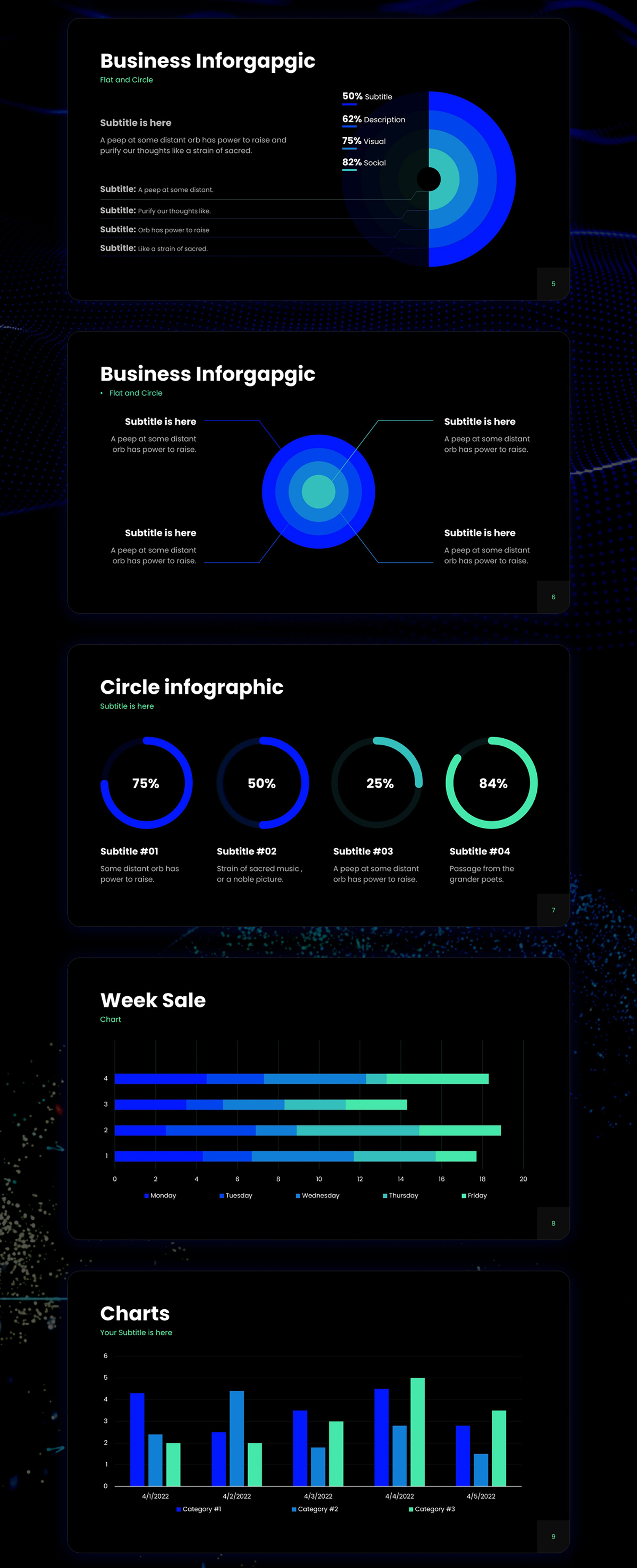Data Visualization - Presentation Bundle - TemplateMonster