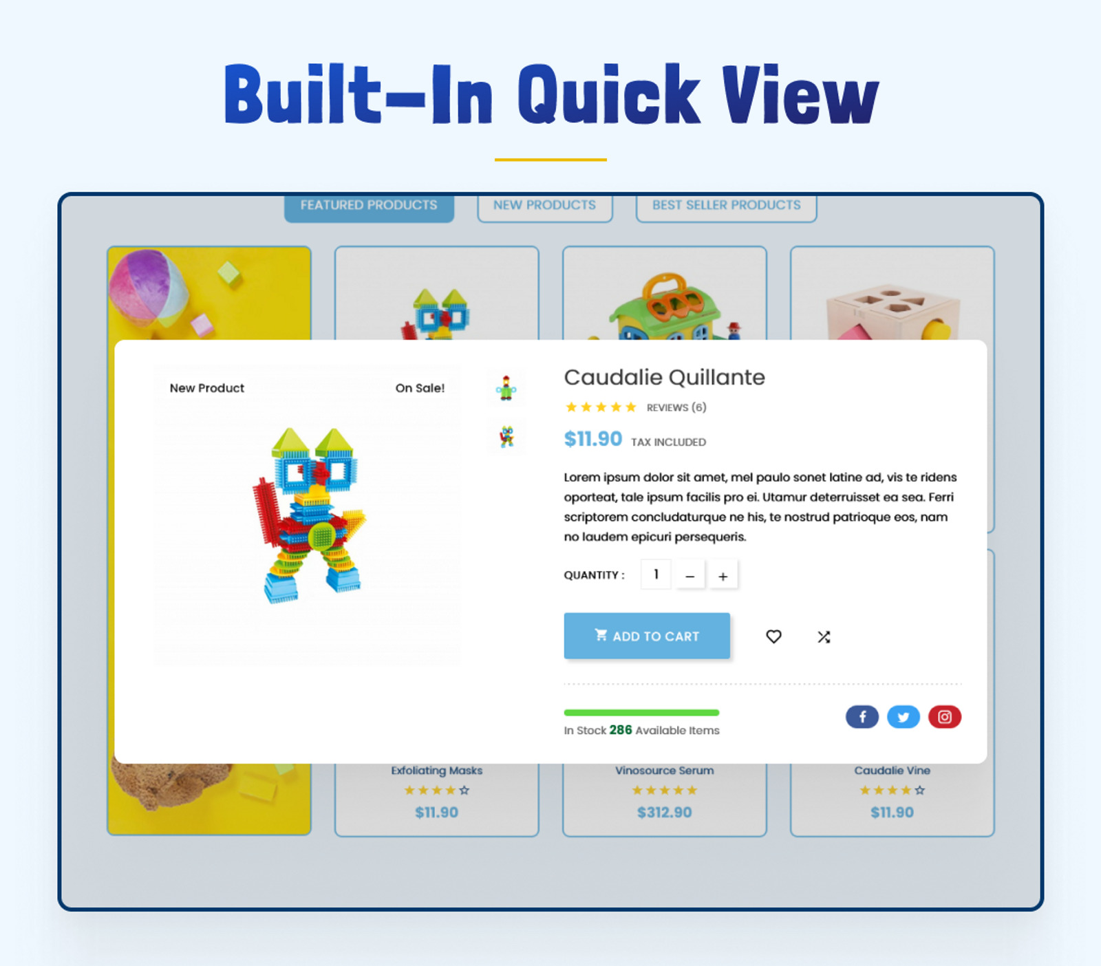 Toy Stars –Toys Children–Kids PrestaShop 8.0 Responsive Store ...
