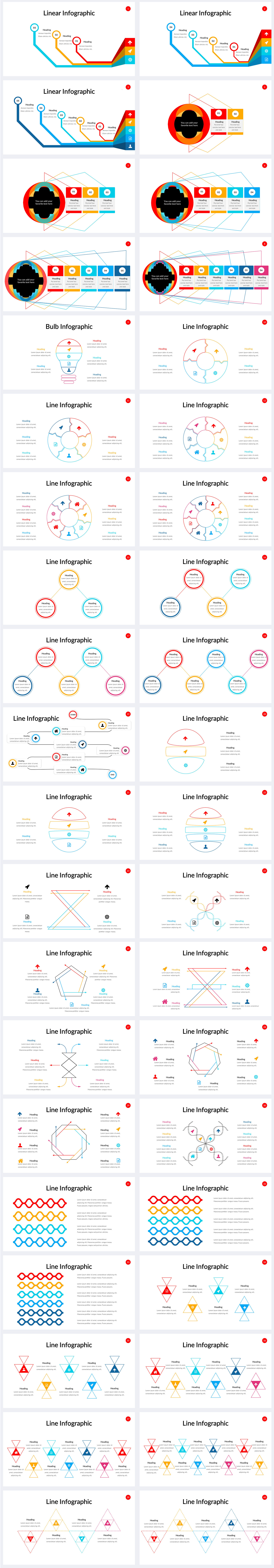 Massive Infographics Pack PowerPoint Templates