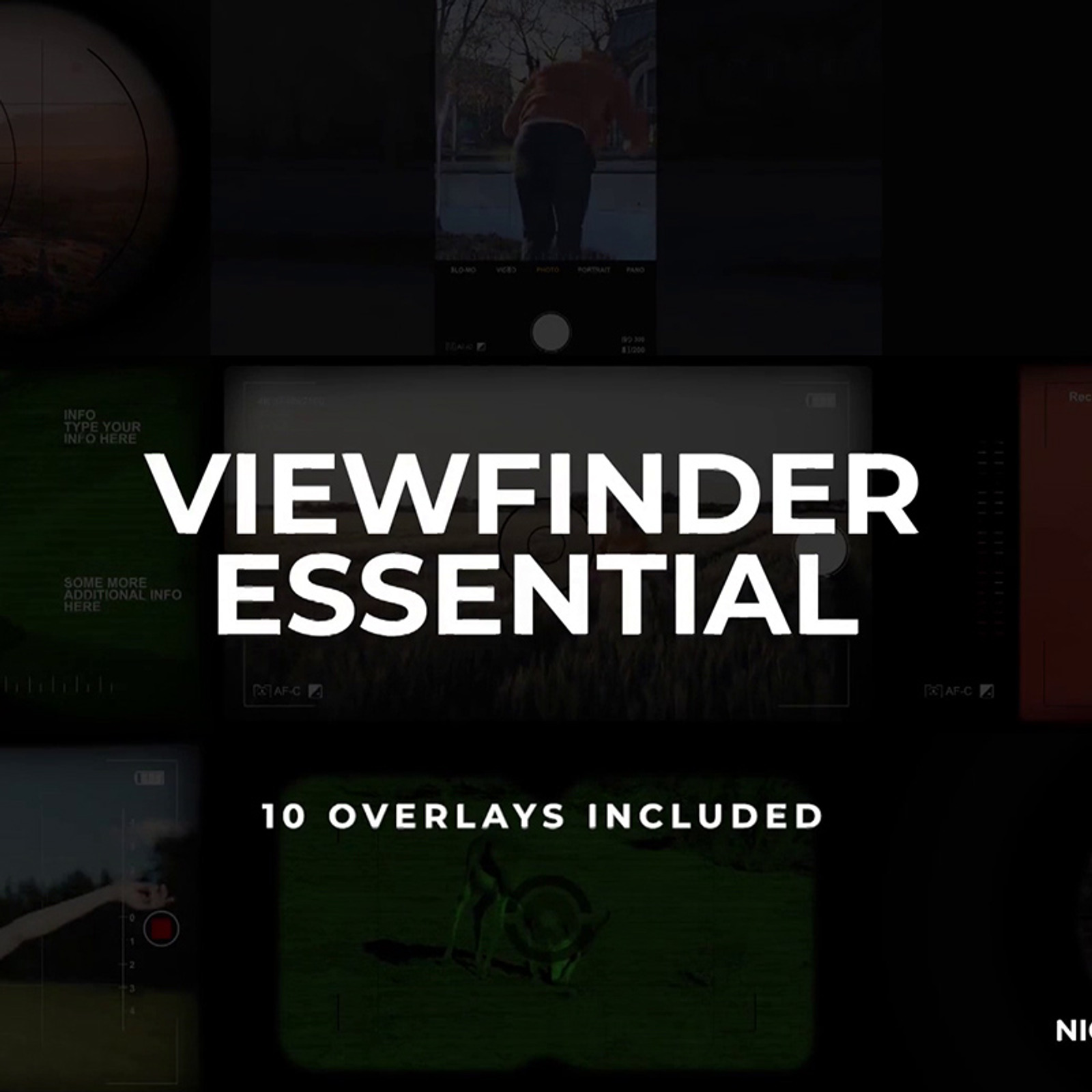 Viewfinder Essentials After Effects Template