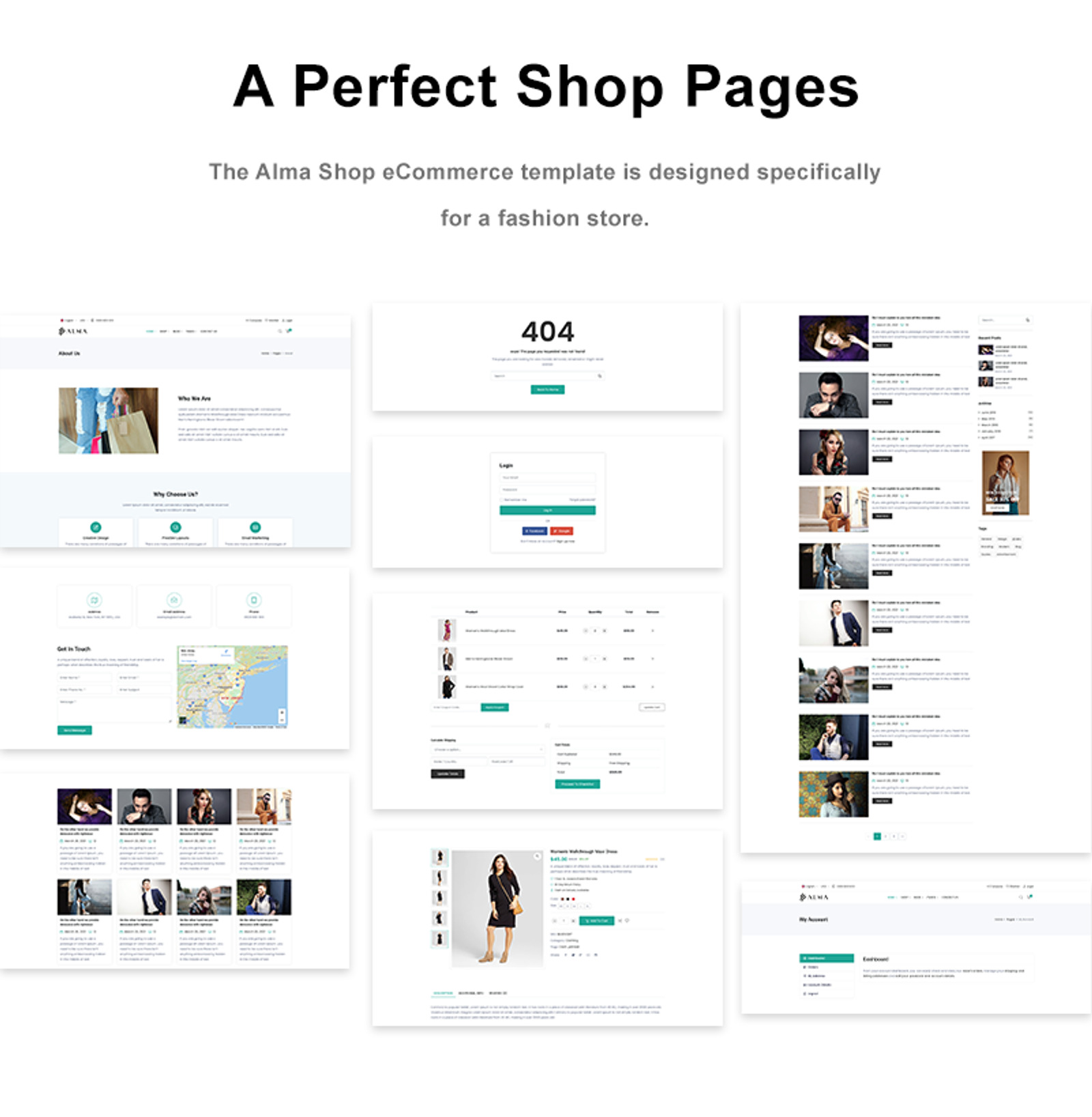 Alma Shop - Multipurpose eCommerce Website Template