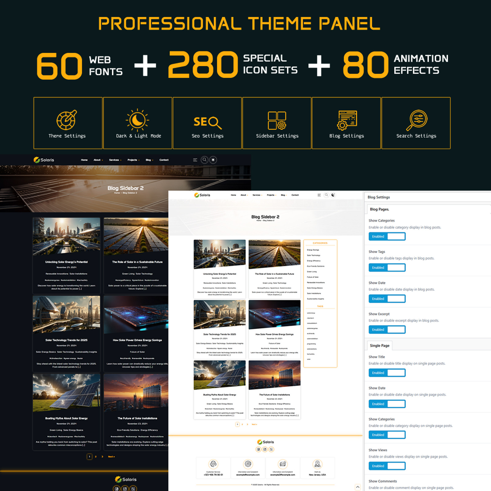 Solaris - Solar Energy WordPress Theme - TemplateMonster