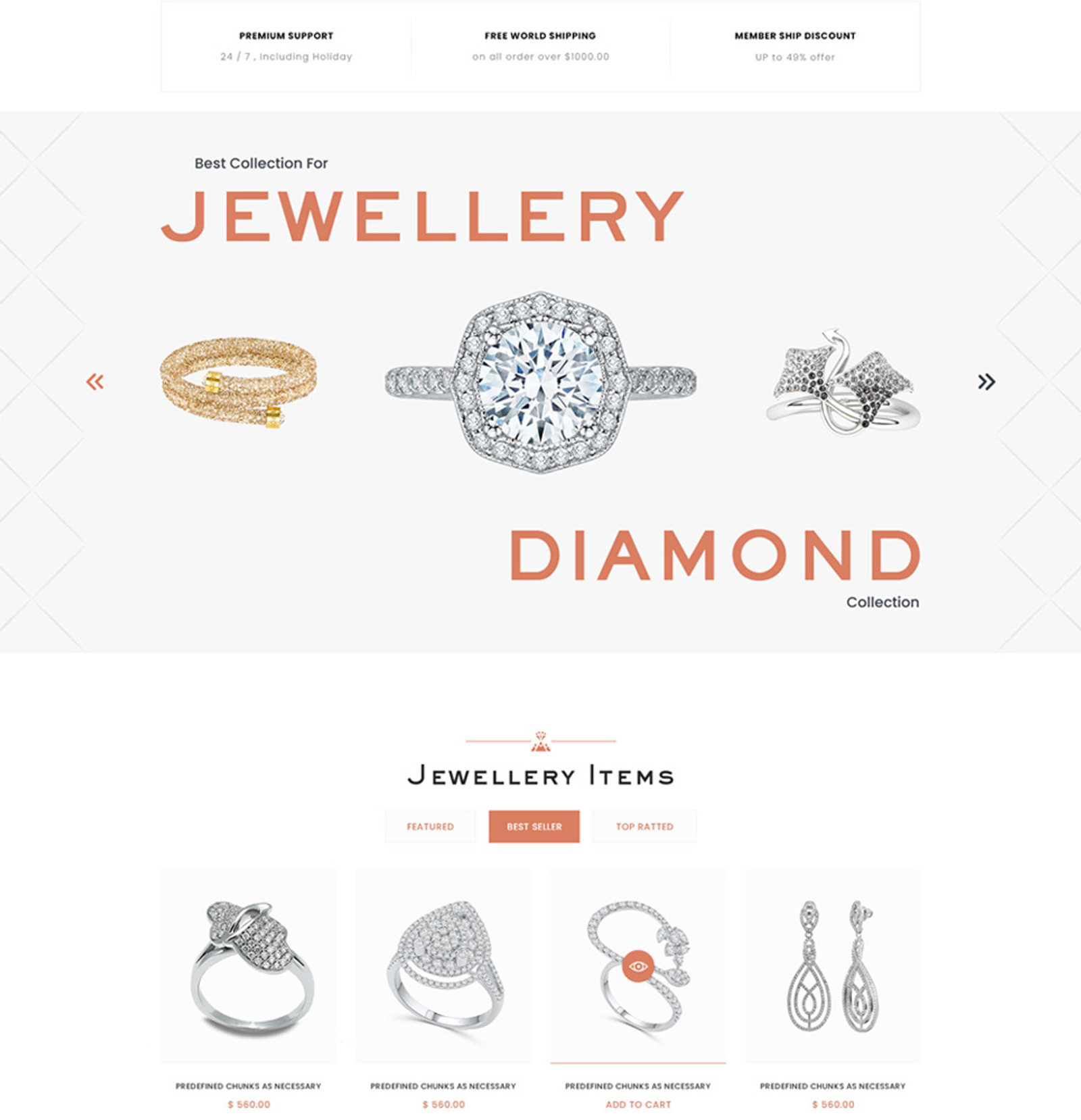 Diy Designs Jewellery PSD Templates TemplateMonster