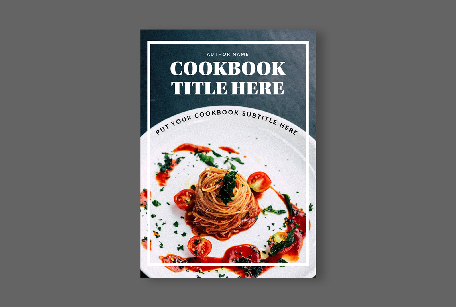 Cookbook / Recipe Book Layout Magazine Templates