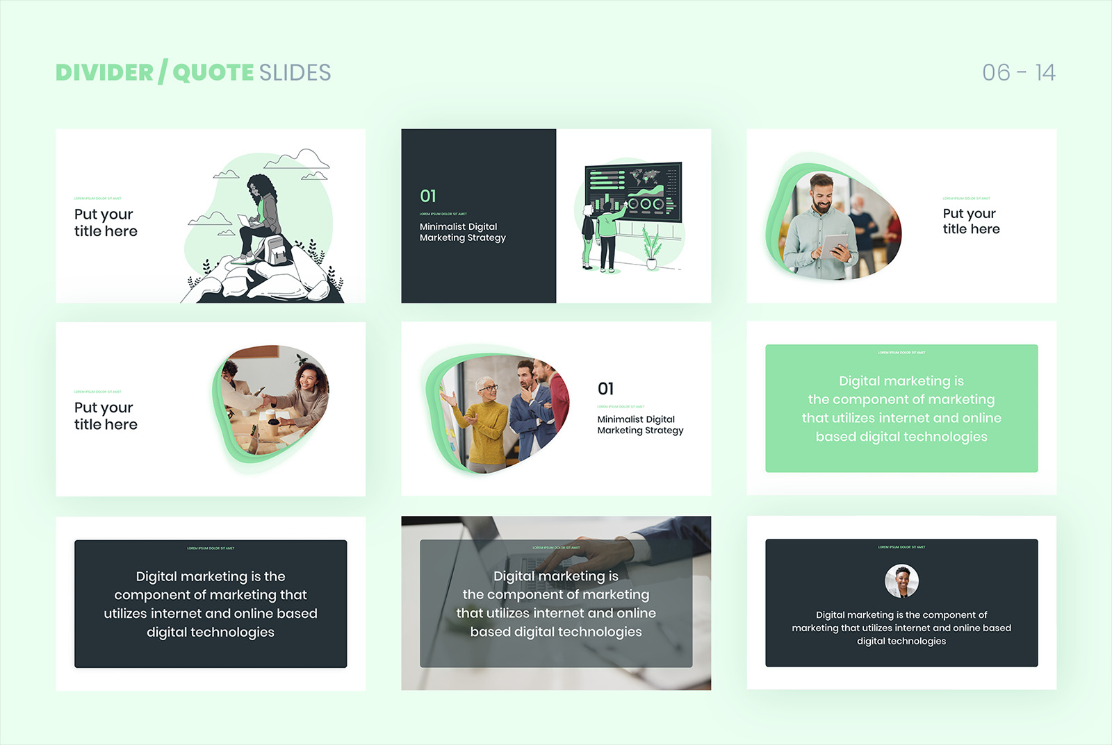 Minimalist Business PowerPoint Presentation Template Minimalist Business PowerPoint Presentation Template