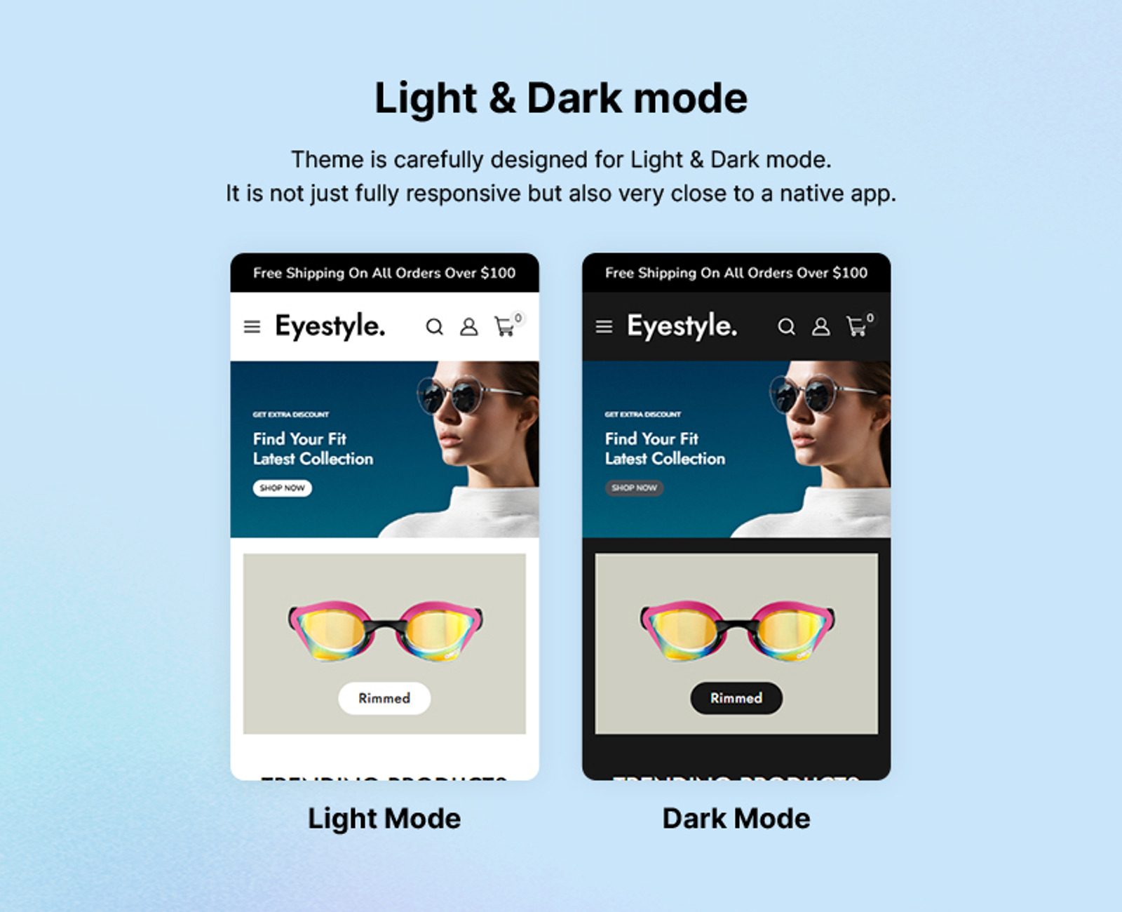 Eyestyle - Eye Glasses, Goggles and Sunglass Multipurpose Elementor ...