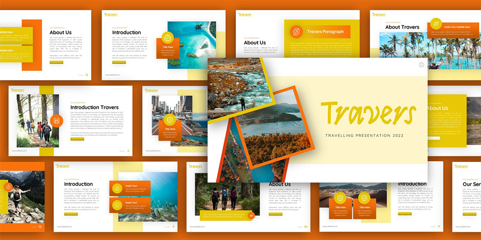 Travers Travelling Multipurpose PowerPoint Presentation Template