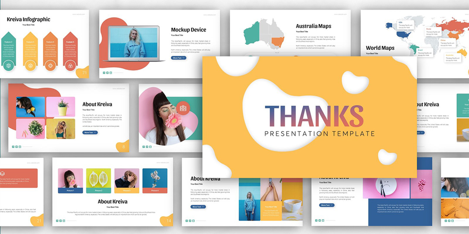 Kreiva Creative Google Slides Template Templatemonster Kreiva Creative Google Slides Template Templatemonster