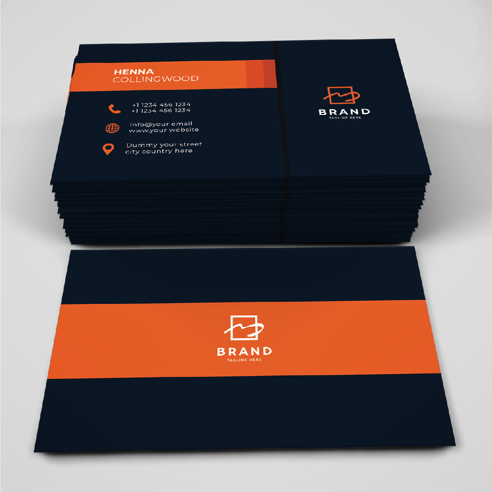 Multipurpose Business Card Volume 51 Corporate Identity Template