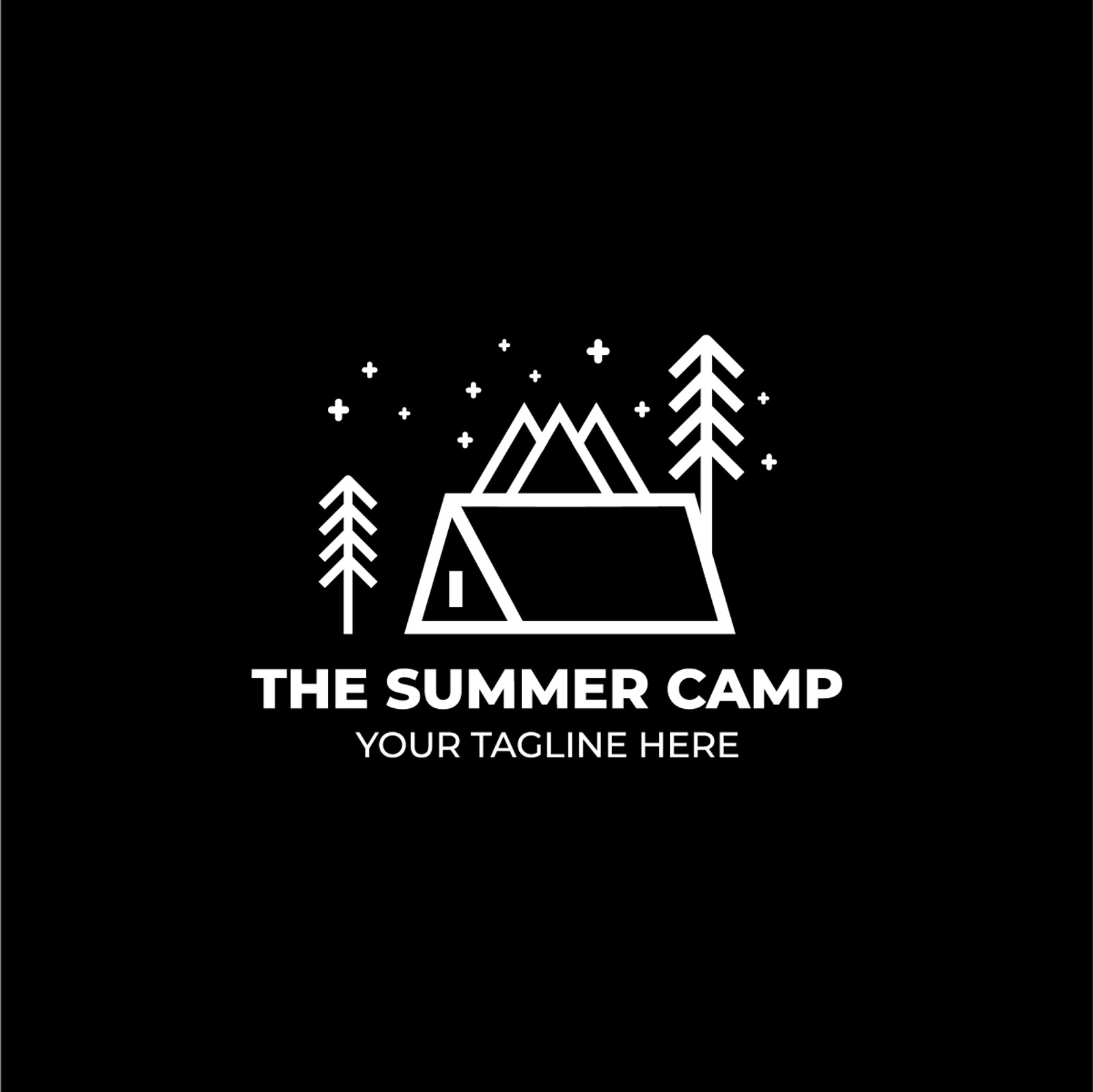 Summer Camp Logo Template 202558 TemplateMonster