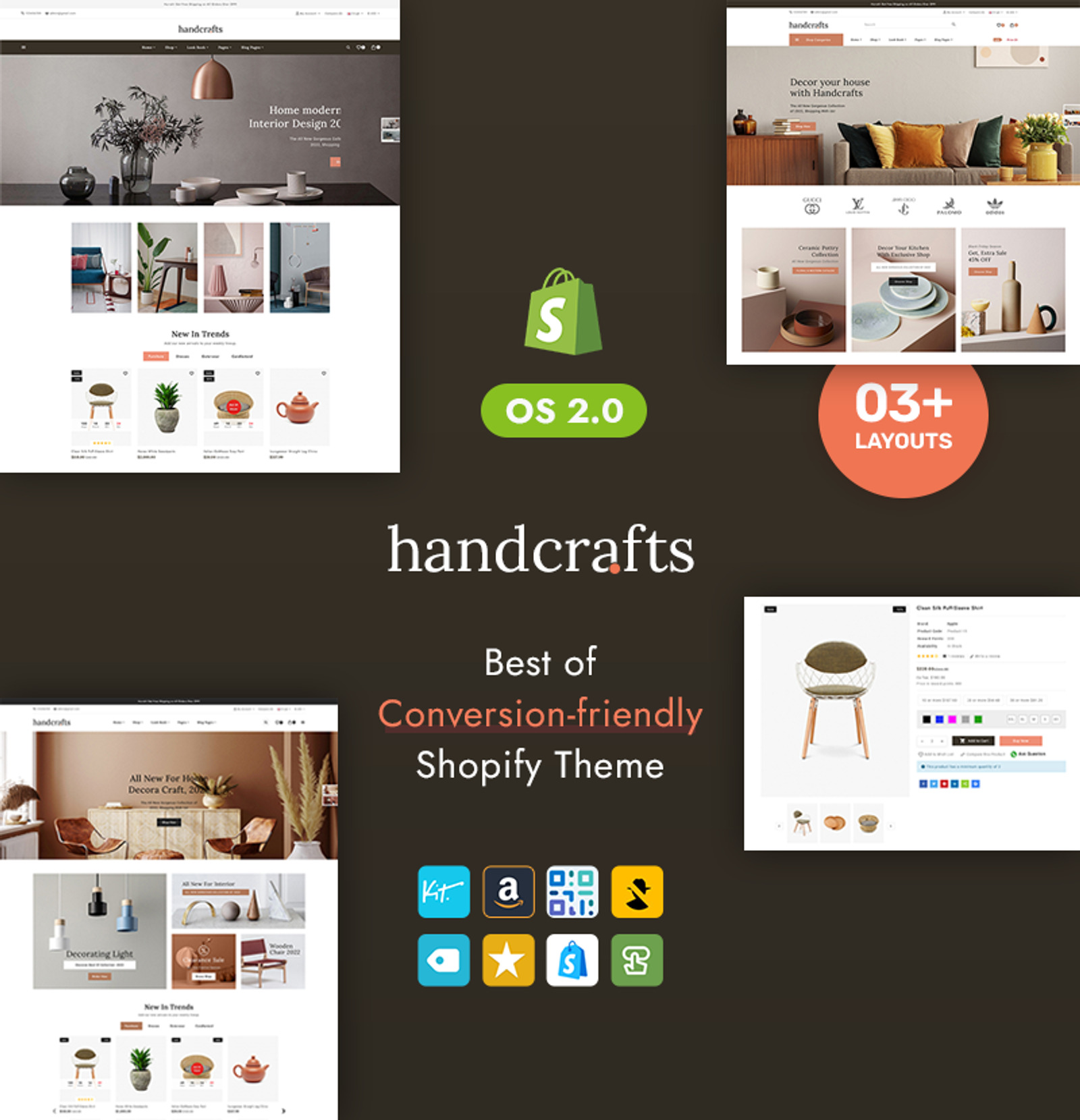 Handcrafts - Home Décor and Interior Furniture Shopify 2.0 Responsive Theme