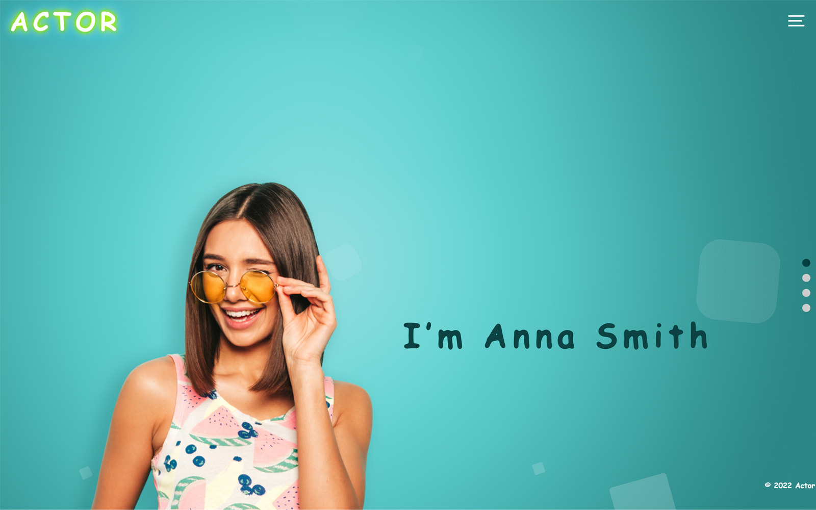 3wart Actor / Artist Html Site