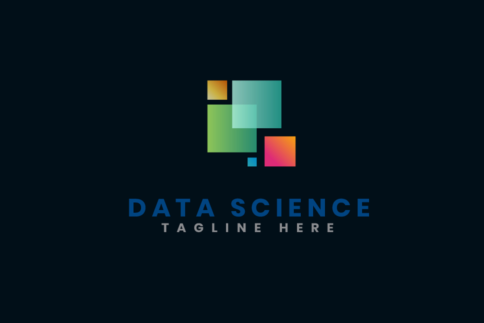 Data Science Logo Template #163353 - TemplateMonster