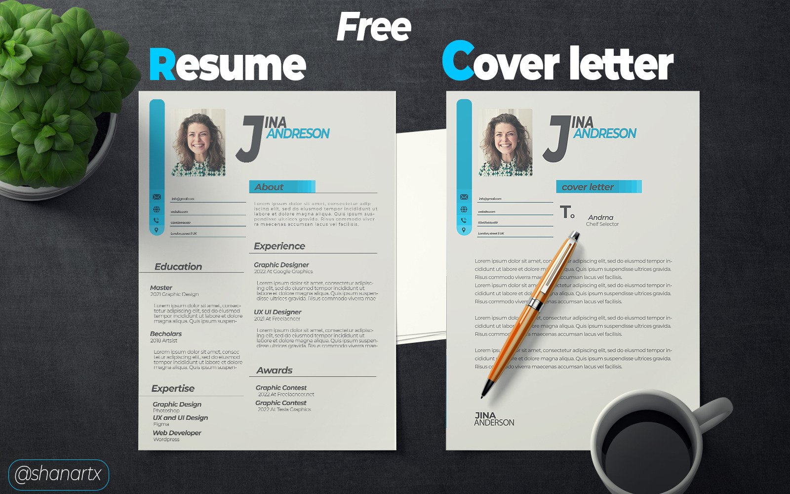 Free Resume and Cover letter Template - D85f71ddbdeacf55656b66e88c11e849