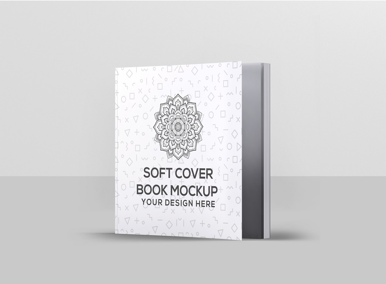 Soft Cover Square Book Mockup #343774 - TemplateMonster