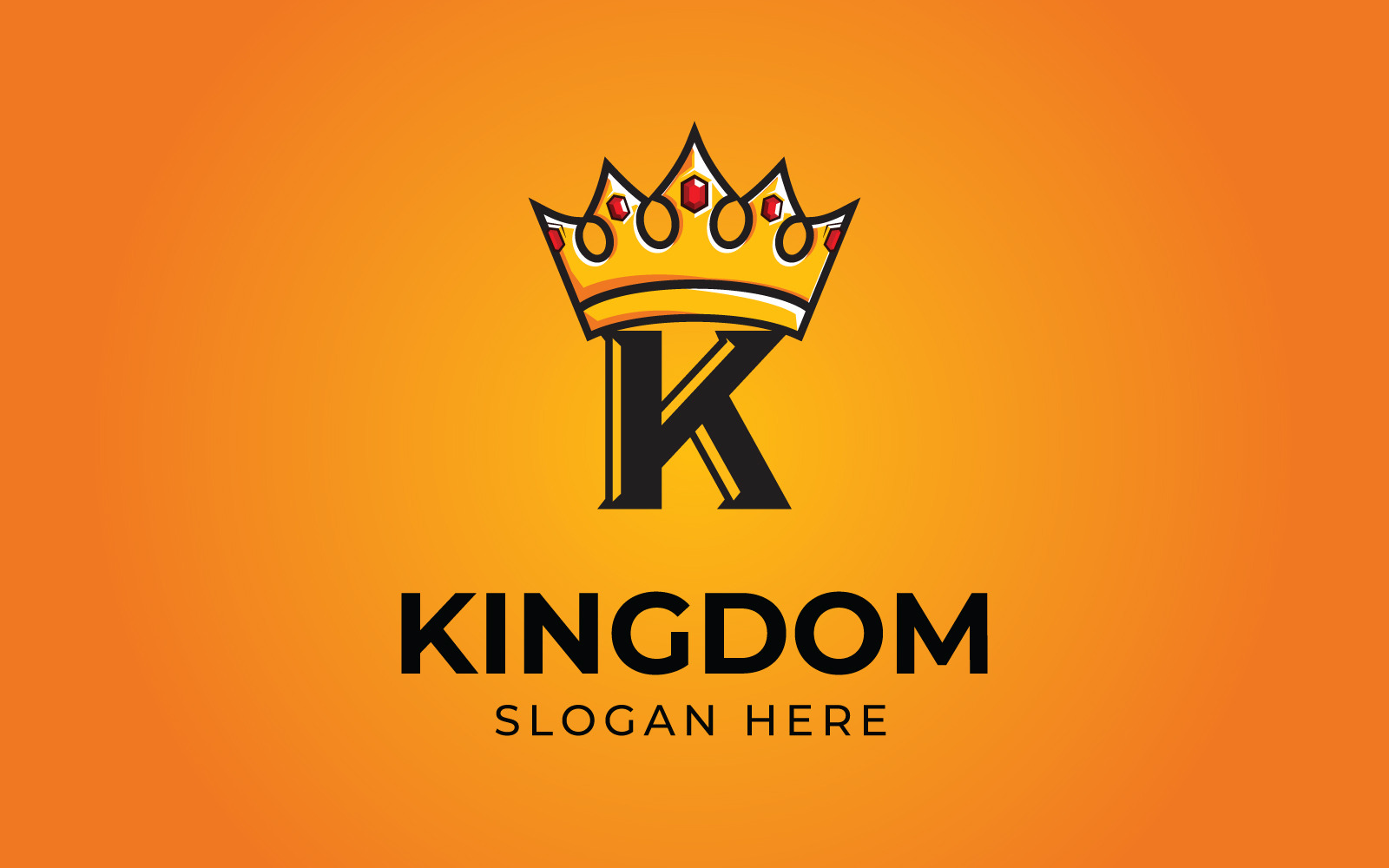 Kingdom Logo, Crown Logo, Royal Logo, King Logo,