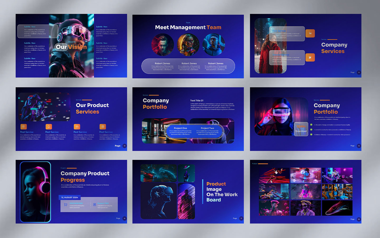 Product Monster PowerPoint Presentation Template