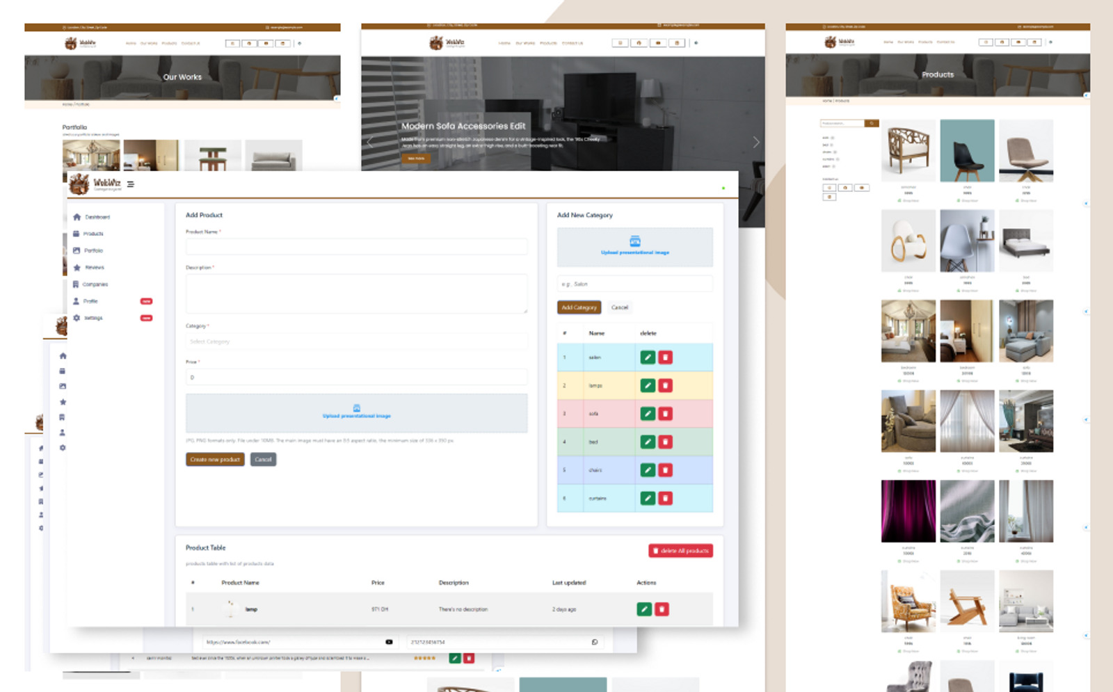 WebWiz – All-in-One Web Management Platform with Node.js and React
