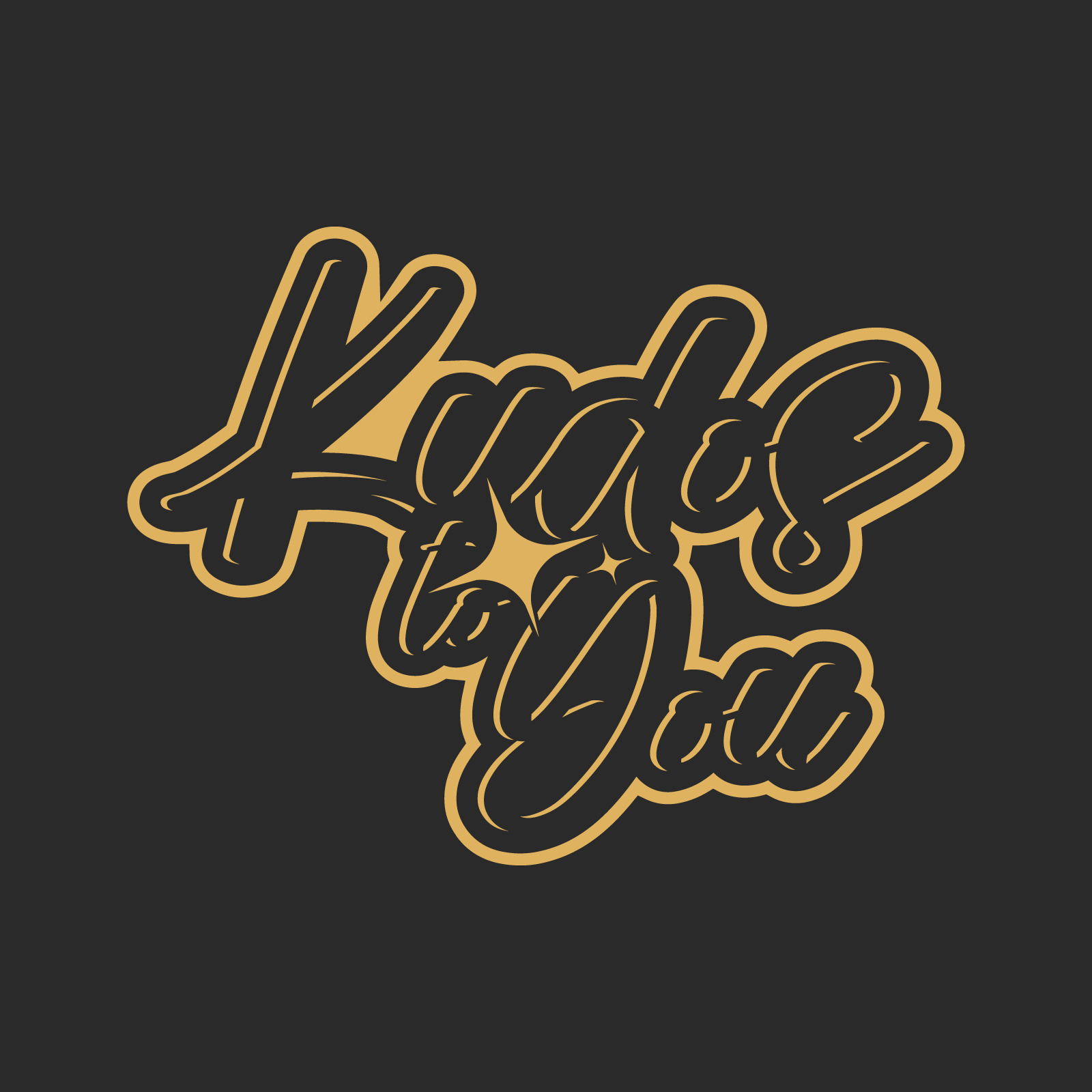 Kudos Lettering Kudos to you hand lettering script typography vector for motivation and ...