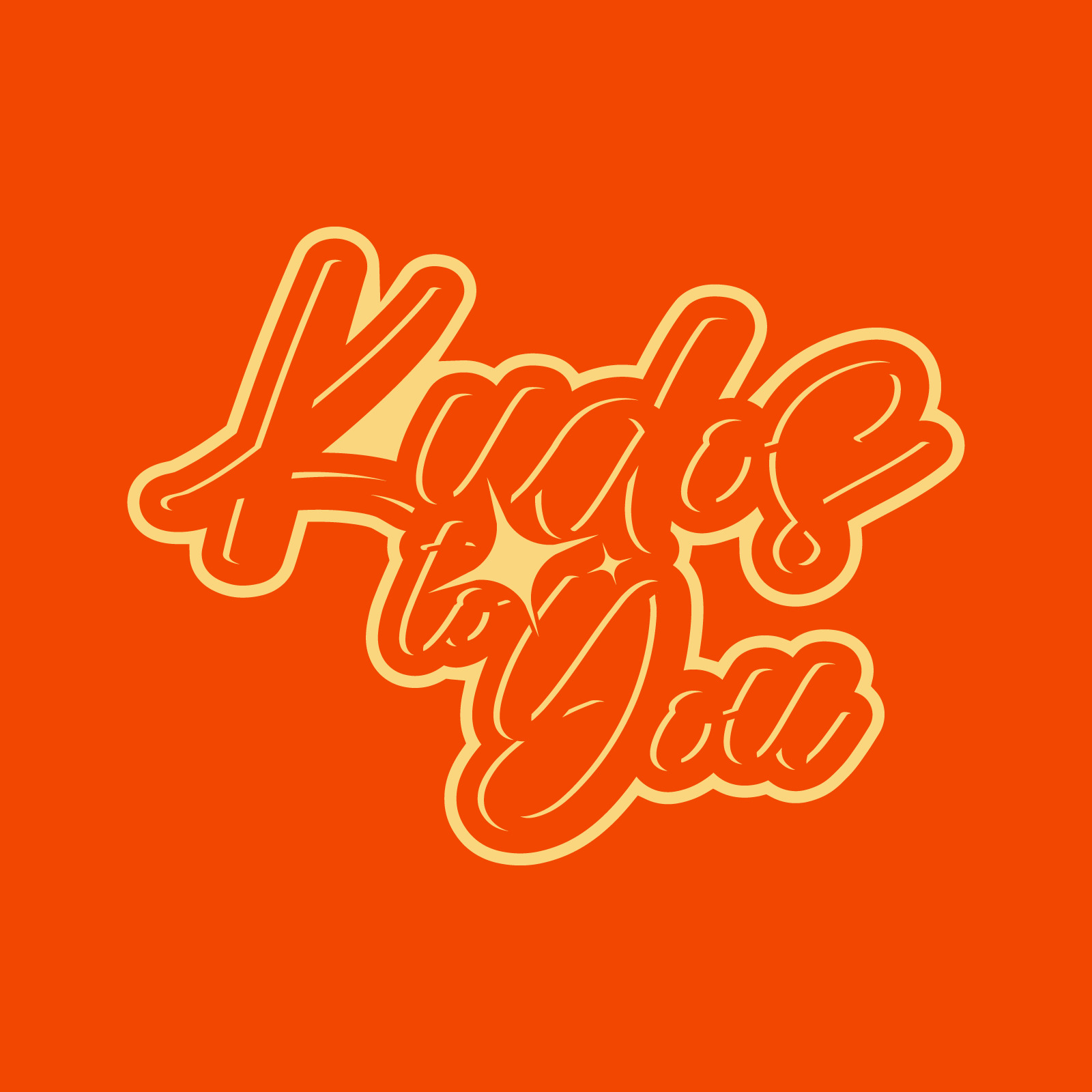 Kudos to you hand lettering script typography vector for motivation and ...
