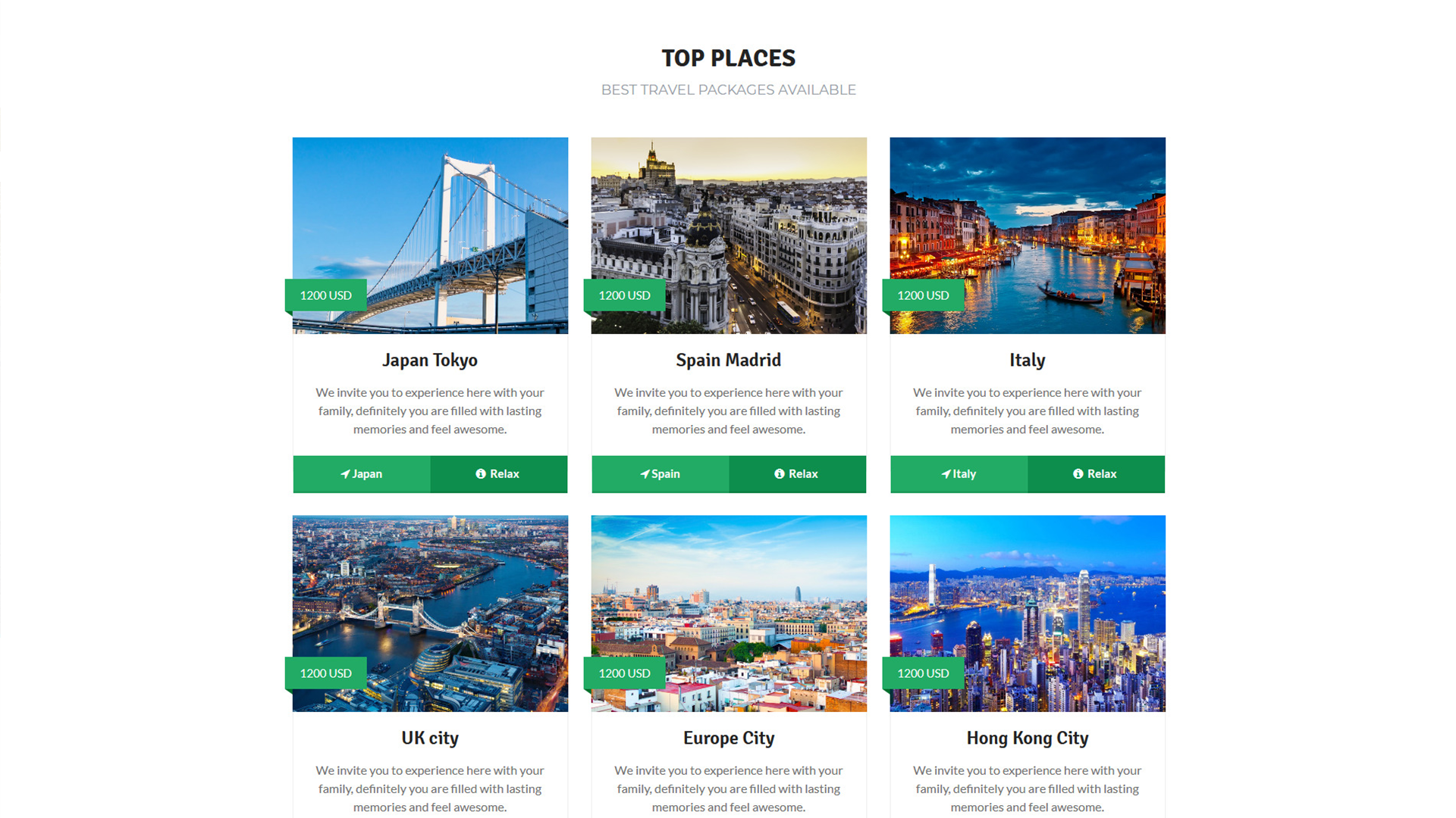 Travelo Tour Travel Agency Website Template 73446 Zoom In Live Demo