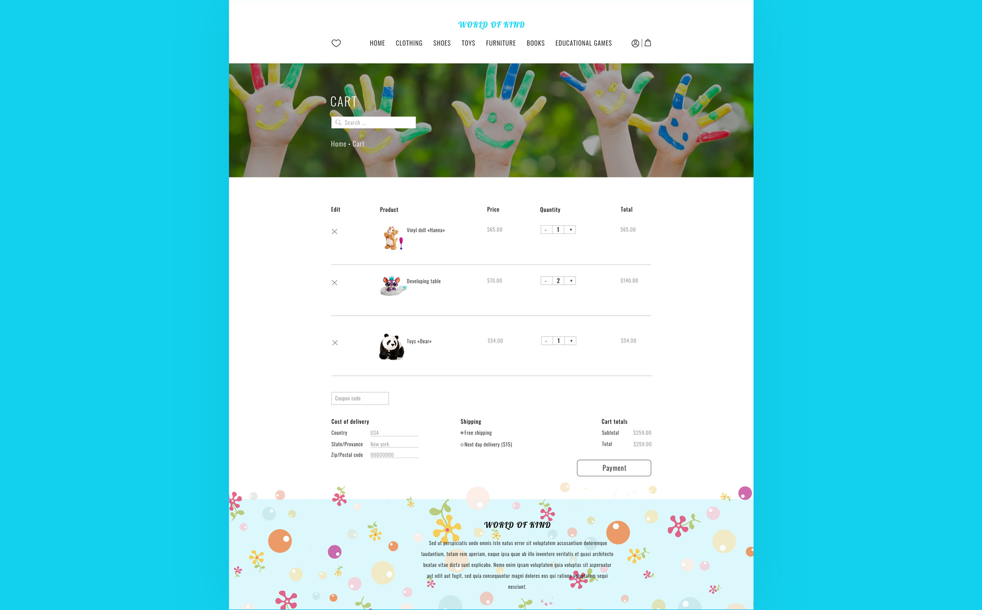Download PSD шаблон "Growkdz - E-commerce PSD Template" / Growkdz - E-commerce PSD Template - PSD шаблон на тему мода и красота accessories,clean,clothing,commercial,creative,ecommerce,kids,children,multipurpose,responsive,retail,shop,shopping,store