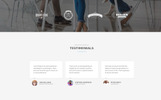 Crisp - Vivid Designer Portfolio Multipage Bootstrap 网页模板 小的屏幕截图 "Crisp - Vivid Designer Portfolio Multipage" 响应式网页模板